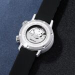 Berny Automatik Mechanische Uhr Herren Sport Leuchtend Saphir Wasserdicht Armbanduhr Selbstaufzug. – Bild 5