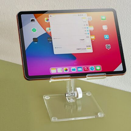 OUTMIX Acrylic Tablet Ständer Verstellbarer Faltbarer Halter für Mi Pad 4 Samsung iPad Pro Air Mini