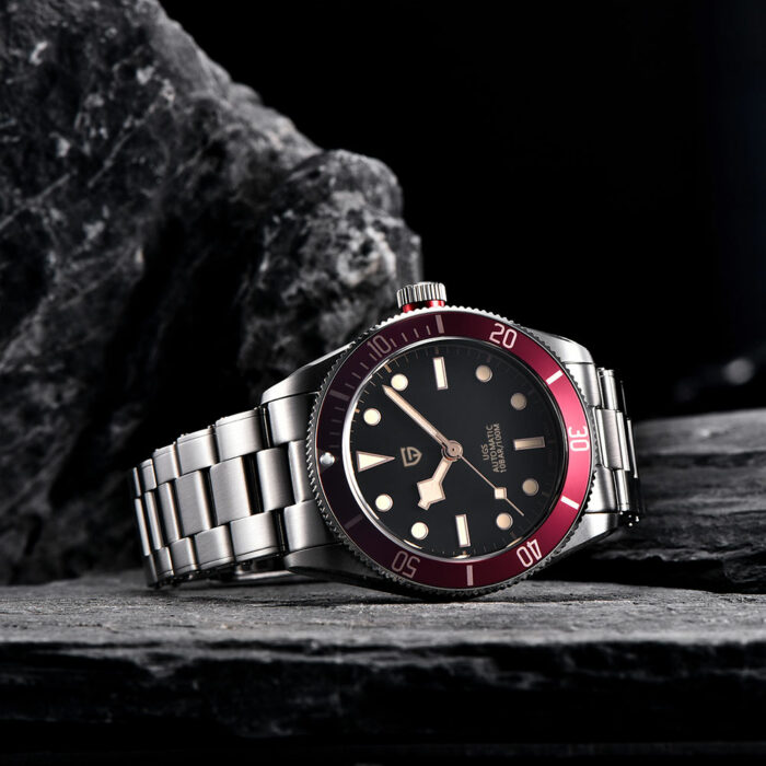 PAGANI DESIGN BB58 Automatikuhr für Herren, mechanische Uhr, Luxus NH35 100M Wasserdicht – Bild 3