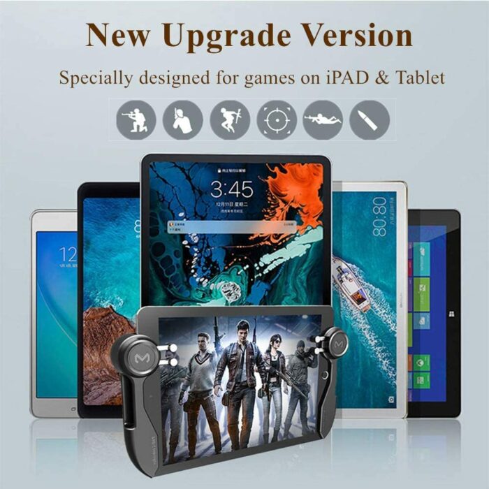 Mobile Pubg Game Controller Six Finger Game Joystick Handle Target Button L1R1 Shooter Gamepad Trigger For Ipad Tablet New Hot – Bild 4