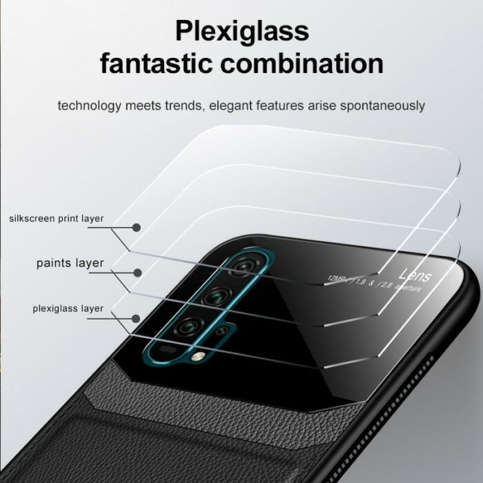 Exklusives Leder-Case für Huawei Mate 30 & P30: Schutz & Stil in einem - Kompatibel mit Honor 20 Pro – Bild 3