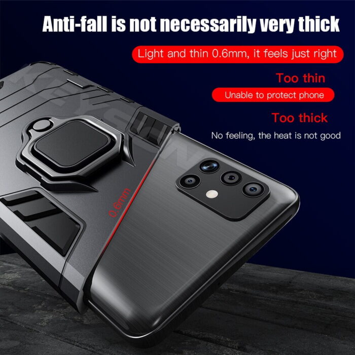 Schockproof Hülle für Samsung Galaxy-Modelle: Hervorragender Schutz & praktisches Design Samsung A51 A71 A52 A72 A32 A12 M21 M31 A8 – Bild 6