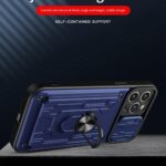 Premium Schutzhülle für Samsung Galaxy: Kamera-Schutz, Karten-Slot & Magnet-Halter – Bild 2