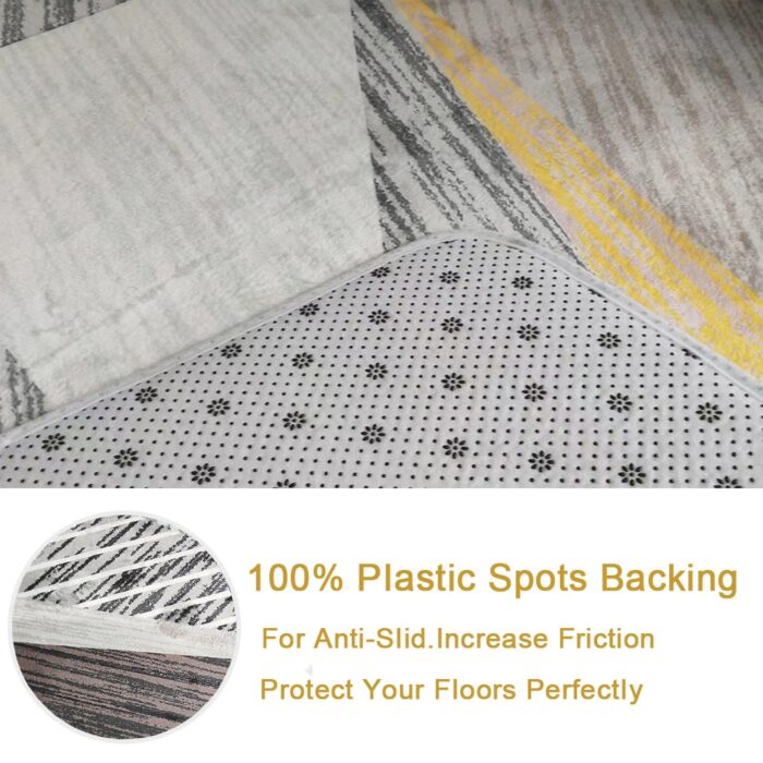 3D Optische Illusion Teppich für Wohn- und Schlafzimmer, abstraktes geometrisches Muster – Bild 6