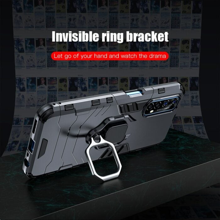 Schutz gegen Stürze und Erschütterungen: Armor-Case für Realme-Modelle Realme 7, 7i, 7 Pro, X7 Pro, 6i, 6 Pro, V5 und X2 – Bild 5