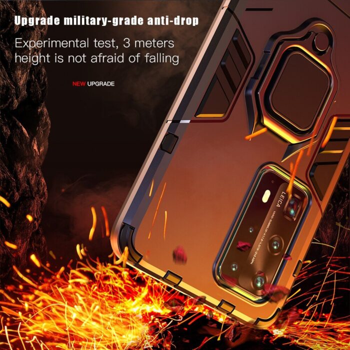 Robuste Armor-Schutzhülle für Huawei P40/P40 Pro/Mate 30/P30/P20 Lite - auch für Honor 20/20s/20i/20 Lite/10i/8s/8i/8A – Bild 3