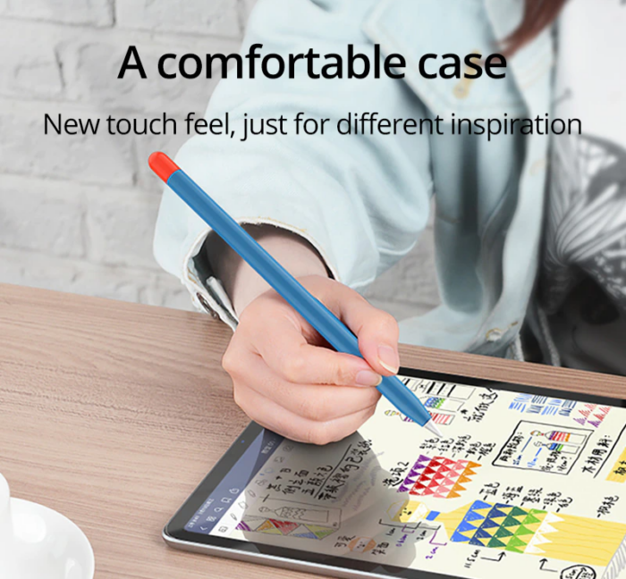 Soft Silicone Case For Apple Pencil 2 1st 2nd Case Pencil case Tablet Touch Stylus Pen Protective Cover Pouch Portable – Bild 2