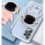 Luxuriöse Vergoldungs-Hülle für Samsung Galaxy: Langlebig, stylische Schutz Astronautenständer-Hülle – Bild 6