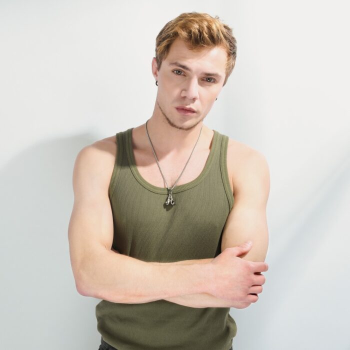 Deluxe Box Handschuhe Kette Gold Massiv Edelstahl vergoldet Kampfsport Boxen Boxhandschuhe – Bild 2