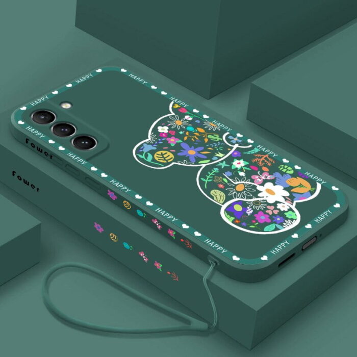 Luxus Eis-Smiley Hülle: Einzigartiges Design & Vollständiger Schutz für Samsung Galaxy A12 A32 A51 A71 A52 A72 A50 S20 FE S21 Plus S22 Ultra – Bild 6