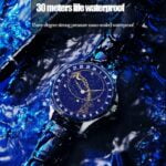 "New Man Gypsophila Automatische Mechanische Herrenuhr Skelett Leuchtend Wasserdicht - Ein Zeitmesser der Unendlichkeit" – Bild 3