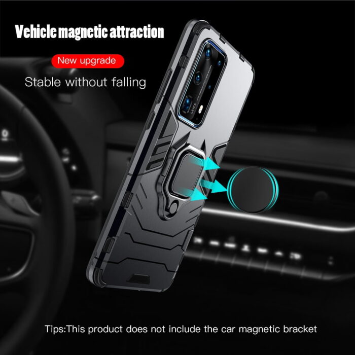 Robuste Armor-Schutzhülle für Huawei P40/P40 Pro/Mate 30/P30/P20 Lite - auch für Honor 20/20s/20i/20 Lite/10i/8s/8i/8A – Bild 2