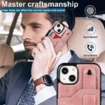Elegant & Funktional Handy Tasche mit Kartenslot & Handgelenk-Gurt für iPhone – Bild 2