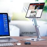 Verstellbarer Tischständer Halter für iPad Pro Air Mini 11 12.9 Macbook Samsung Xiaomi Huawei – Bild 3