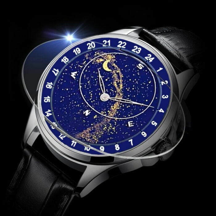 60779393-1.jpg "New Man Gypsophila Automatische Mechanische Herrenuhr Skelett Leuchtend Wasserdicht - Ein Zeitmesser der Unendlichkeit" – Bild 4