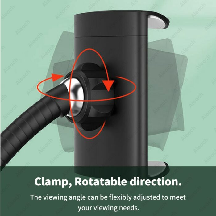 11" Tablet Holder For iPad Xiaomi Samsung Lenovo Tablet Stand Flexible Pole Heavy Base Bracket Tablet Mount Mobile Phone Holder – Bild 5