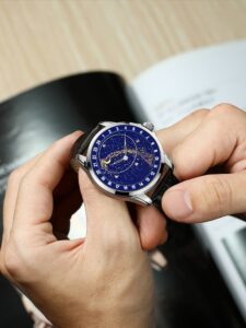 "New Man Gypsophila Automatische Mechanische Herrenuhr Skelett Leuchtend Wasserdicht - Ein Zeitmesser der Unendlichkeit" – Bild 5