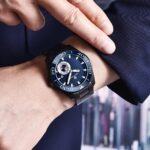 PAGANI DESIGN Luxus Automatikuhr für Herren mit Saphirglas und Edelstahl-Sportarmband, wasserdicht. – Bild 4