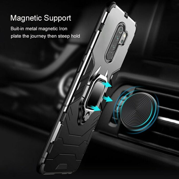 Schützt vor Stürzen: Stoßfeste Rüstungshülle für Redmi & Xiaomi Mi 9T A2 A3 9SE Mi 11 – Bild 2