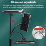 11" Tablet Holder For iPad Xiaomi Samsung Lenovo Tablet Stand Flexible Pole Heavy Base Bracket Tablet Mount Mobile Phone Holder – Bild 4