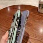 Glänzende Glitter Quicksand Astronaut Handyhülle für Samsung - Ständer + Schutz – Bild 4