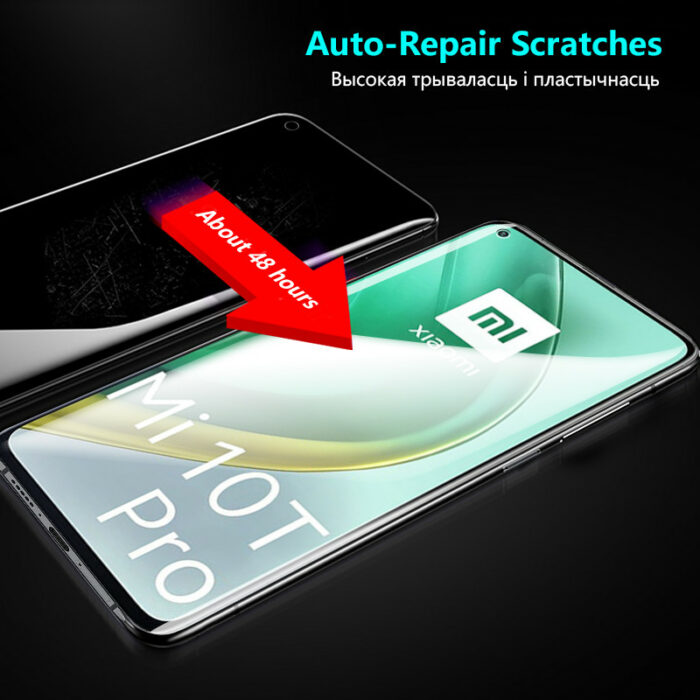 Screen Camera Protector Hydrogel Soft Glass Film for Xiaomi Mi10T Lite Xiaomi Mi 11 lite Mi11 Ultra 9 T Mi 10 T Pro Mi 11/11i/10T – Bild 3