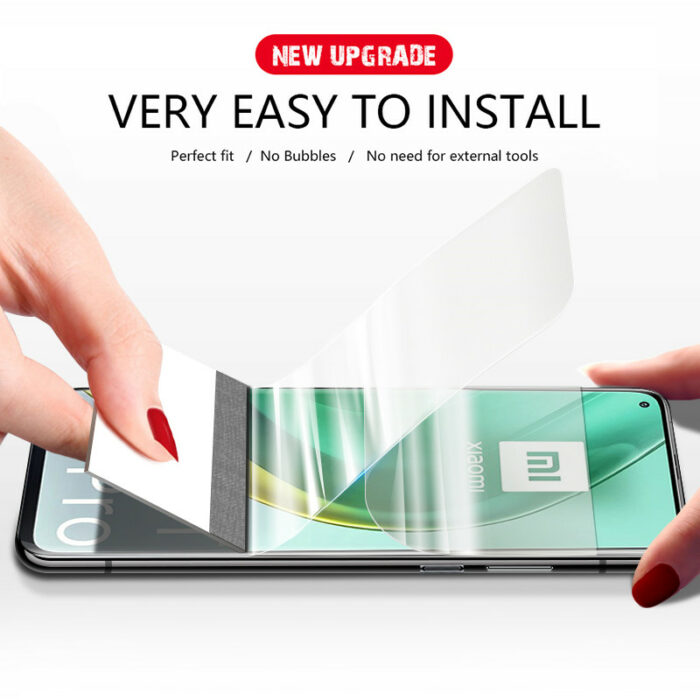 Screen Camera Protector Hydrogel Soft Glass Film for Xiaomi Mi10T Lite Xiaomi Mi 11 lite Mi11 Ultra 9 T Mi 10 T Pro Mi 11/11i/10T – Bild 2