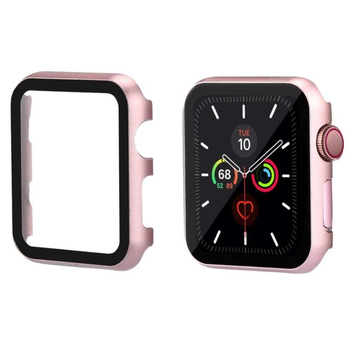 Glass+case for Apple Watch serie 6 5 4 3 SE 44mm 40mm iWatch case 42mm 38mm Bumper+screen Protector Cover Apple watch Accessorie – Bild 3