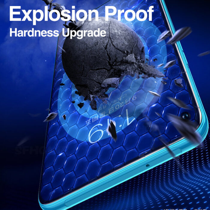 4PCS Full Protective Glass For Xiaomi Redmi Note 10 8 7 9s 9 Pro Max Tempered Screen Protector For Redmi 9 Poco X3 NFC Pro Glass – Bild 3