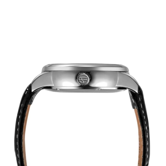 Forsining Automatische Mechanische Armbanduhr Uhren Herrenuhr Mondphase  Echtleder – Bild 5