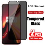 2Pc Anti Spy Screen Protector for Xiaomi Redmi Note 10 Note 9 Pro Max 9s 9t 8 7 Full Cover Privacy Glass on Poco X3 Pro M3 F3 F2