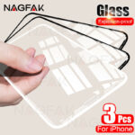 3Pcs Screen Protector Protective Glass Tempered Glass For iPhone 11 12 Pro Max X XS XR for iPhone 7 8 6 6S Plus 11 SE 2020 – Bild 2