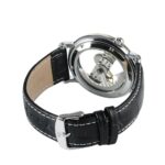 FORSINING Herren Armbanduhr Automatische Mechanische Skelett Uhr Edelstahlarmband – Bild 5