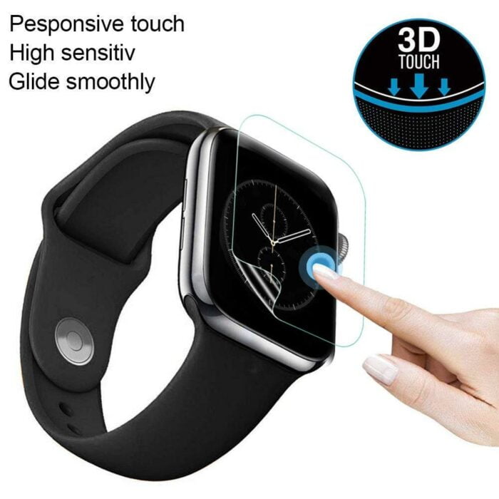 Soft Hydrogel Full Screen Protector Film for Apple Watch 38mm 42mm 40mm 44mm Tempered Film for iwatch 6/5/4/3/2/1 Not Glass – Bild 5