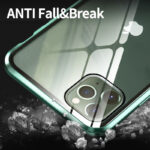 Magnetische Schutzhülle aus gehärtetem Glas Antispy für iPhone 11 Pro XR XS MAX X 6 6S 7 8 Plus SE 2020 – Bild 3