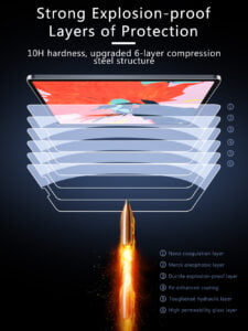 Anti Blue Ray Tempered Glass for iPad Pro 11/10.5 air 3/10.2 2019 Screen Protector – Bild 2