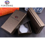 Forsining Automatik Herrenuhr Klassische Goldene Herrenuhr Mondphase Mechanische Edelstahlband Armbanduhr – Bild 6