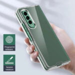 Case Cover for Samsung Galaxy Z Fold 3 2 5G Clear Transparent Folding Ultra Thin Shockproof