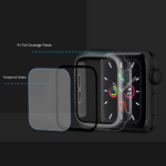 Glass+cover For apple watch case 44mm 40mm iWatch 42mm 38mm Tempered Screen Protector accessories apple watch series 6 5 4 3 SE – Bild 4