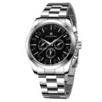 Forsining Herren Automatikuhr Mechanische Automatik Edelstahl Skelett Armbanduhr – Bild 4