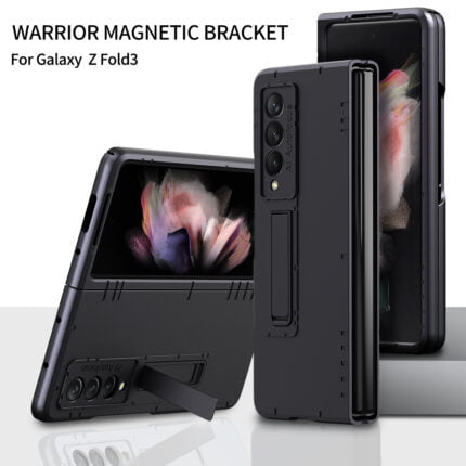 Magnetic Folding Case for Samsung Galaxy Z Fold 3 5G Camera Protection Shockproof Case Cover