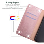 NFC Flip Phone Case Cover Wallet For Xiaomi Mi 2 2S 3 5 A1 A2 A3 6 8 9 SE 11 10 Lite Play Poco F3 F2 M3 Pro POCO X3 – Bild 6