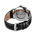 Forsining Automatische Mechanische Armbanduhr Uhren Herrenuhr Mondphase  Echtleder – Bild 4