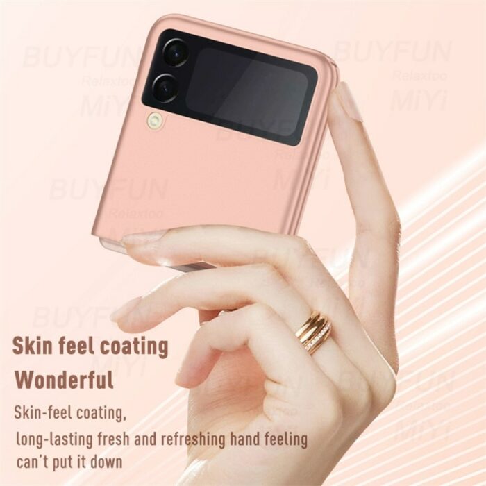 Case for Samsung ZFlip3 Case Luxury Slim Matte Hard PC Back Covers For Samsung Galaxy Z Flip 3 Z Flip3 5G 2021 Shockproof – Bild 3
