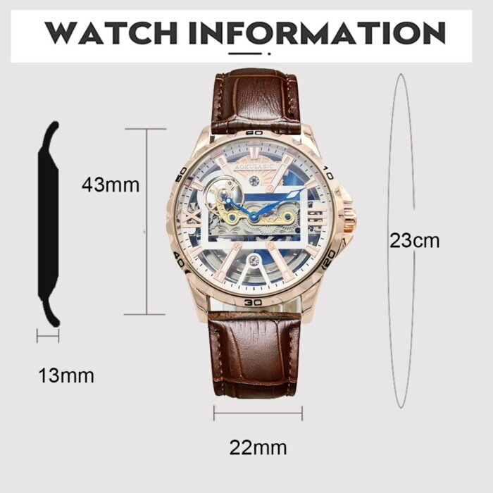 Automatische Edelstahl-Sportuhr mit Mondphase, wasserdichtem Design & robustem Gehäuse, geeignet für verschiedene Stile – Bild 2