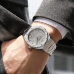 CADISEN Automatische Herrenuhr aus Edelstahl mit Mechanischem Uhrwerk - Luxus Fashion Business – Bild 5