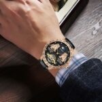 Automatische Sportuhr mit Mondphase, wasserdicht, mechanischem Antrieb und robustem Design – Bild 3