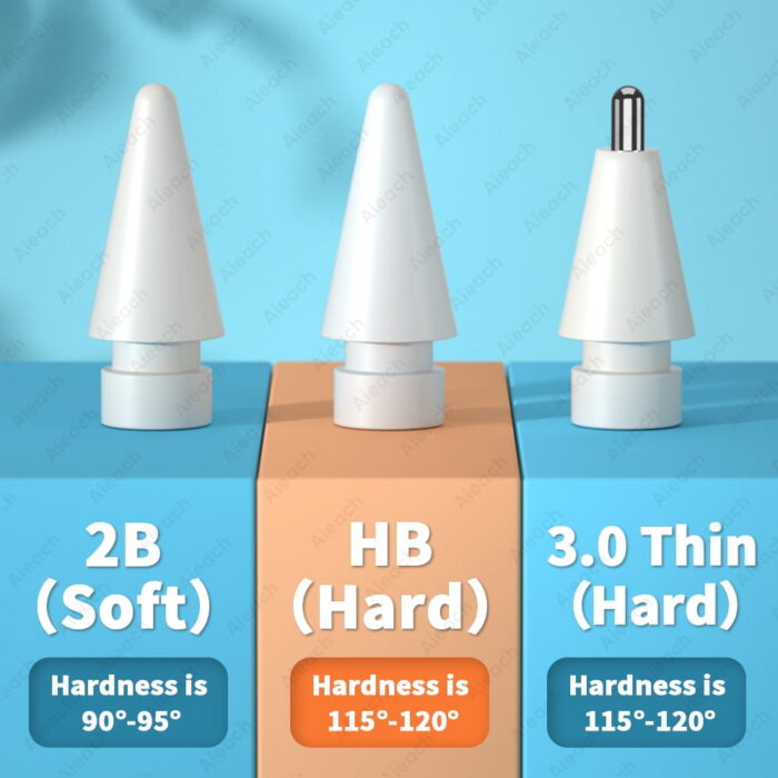 28th Generation iPad Stift mit Bluetooth-Verbindung, kabellosem Laden und 3 Arten von Einsätzen – Bild 2