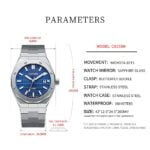 Stylish & Water-Resistant Watch with Precise Japanese Automatic Movement – Bild 5