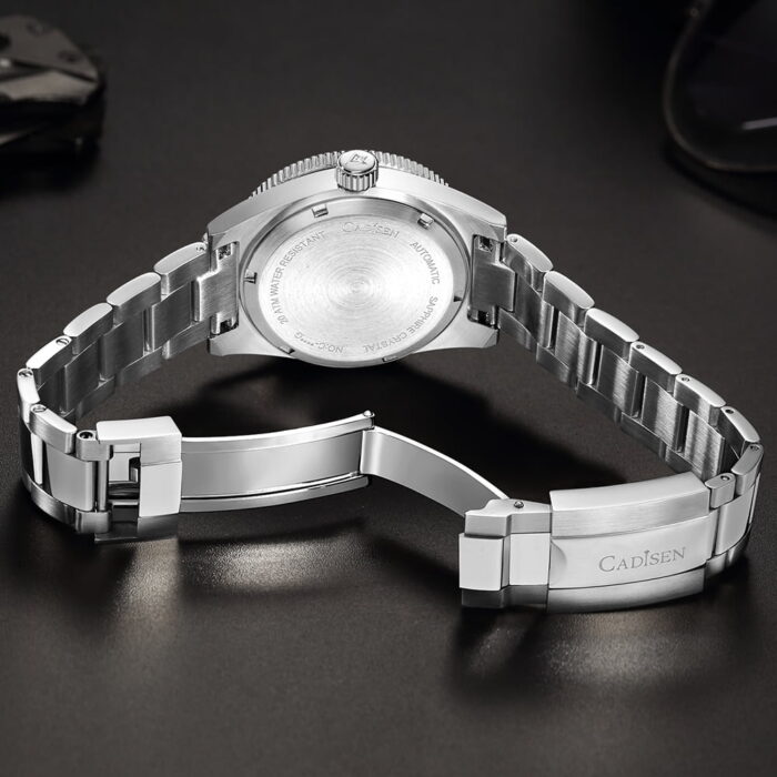 Stylish & Reliable 38mm Auto Mech Watch with Sapphire Crystal & 200m Water Resistant – Bild 3